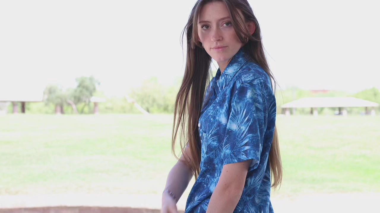 The video showcases several people wearing Geek Tropical's Geeky button up shirts and Nerdy Hawaiian shirts, highlighting the best.