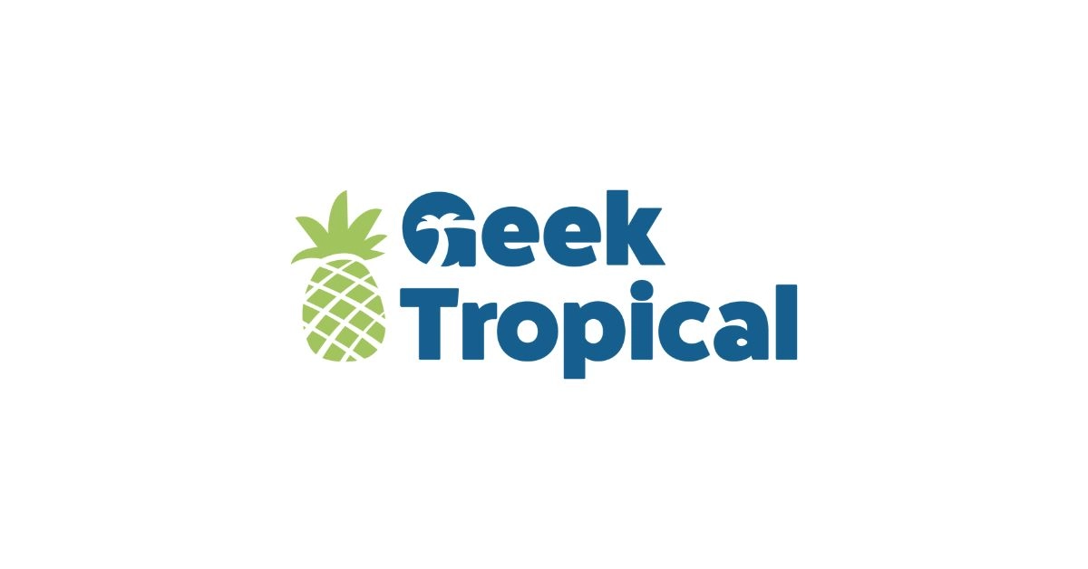 Geek Tropical logo with a pineapple